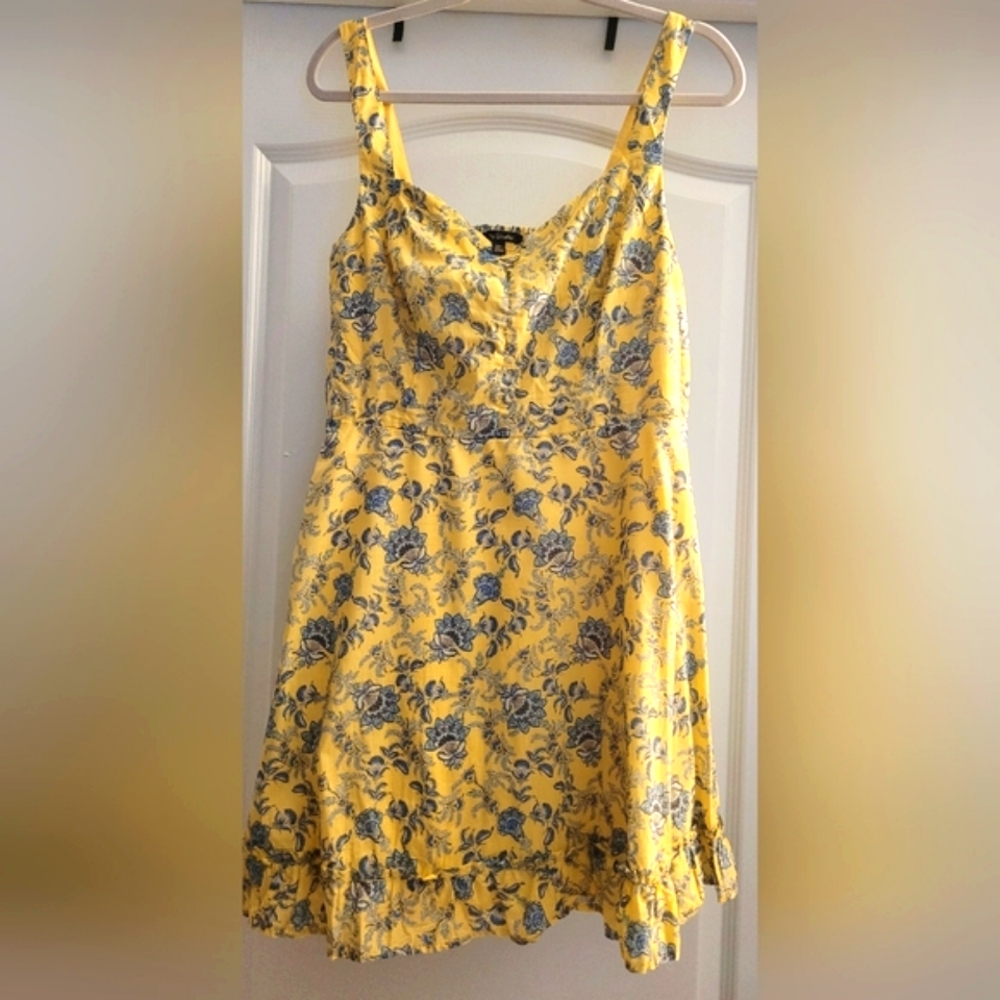 ✨️🪻Yellow Floral Dress - Picture 9 of 16